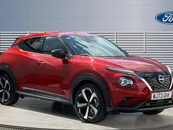 Red Used 2023 Nissan Juke Tekna SUV | £20,631 (Fair price)
