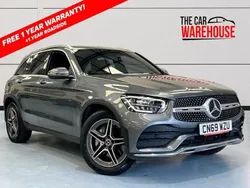 Grey Used 2020 Mercedes GLC220 AMG line SUV | £23,600 (Good price)