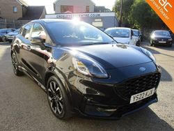 Black Used 2022 Ford Puma ST-Line X Hatchback | £15,490 (Fair price)