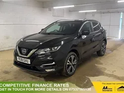 Black Used 2018 Nissan Qashqai N-Connecta SUV | £14,382 (Fair price)