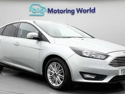 Silver Used 2017 Ford Focus Zetec Hatchback | £10,800 (Fair price)