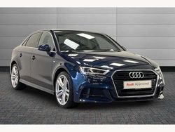 Blue Used 2017 Audi A3 S-Line Sedan | £16,950 (Super price)