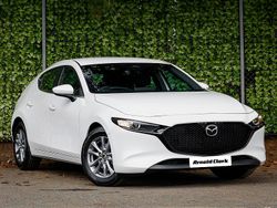 White New 2025 Mazda 3 Prime-Line Hatchback | £18,998 (Fair price)
