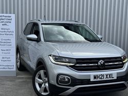 Silver Used 2021 VW T-Cross SEL SUV | £17,495 (Fair price)