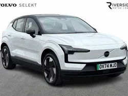 Crystal white New 2024 Volvo EX30 Plus SUV | £30,695 (Super price)