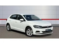 White Used 2018 VW Polo SE Hatchback | £11,477 (Fair price)