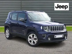 Blue Used 2021 Jeep Renegade Limited SUV | £18,491 (Fair price)