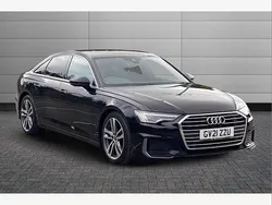 Black Used 2021 Audi A6 S-Line Sedan | £25,450 (Good price)