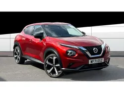 Red Used 2021 Nissan Juke Tekna SUV | £15,529 (Fair price)