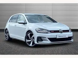 White Used 2019 VW Golf VII GTI Hatchback | £21,850 (Fair price)