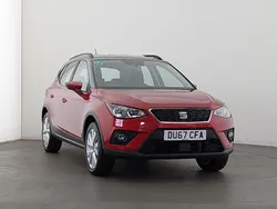 Red Used 2017 Seat Arona SE Technology SUV | £9,498 (A bit pricey)