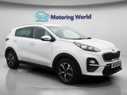 White Used 2021 Kia Sportage 2 SUV | £12,900 (Good price)