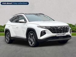 White Used 2023 Hyundai Tucson Ultimate SUV | £23,995 (Expensive)
