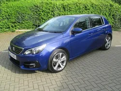 Blue Used 2018 Peugeot 308 Allure Hatchback | £7,291 (Fair price)