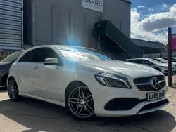 White Used 2017 Mercedes A180 AMG line Hatchback | £14,200 (Fair price)