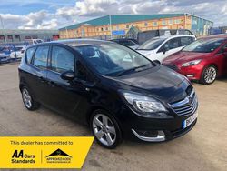 Black Used 2014 Vauxhall Meriva MPV | £3,457 (Good price)