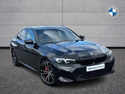 Black sapphire metallic paint Used 2024 BMW 320 M Sport Sedan | £34,890 (Expensive)