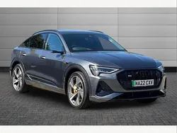 Grey Used 2022 Audi e-tron Sportback Advanced SUV | £38,695