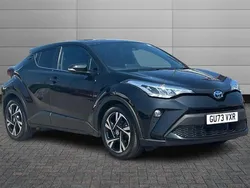 Eclipse black Used 2023 Toyota C-HR Design SUV | £24,450 (Fair price)
