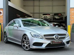 Grey Used 2015 Mercedes CLS400 AMG line Sedan | £18,495 (Fair price)
