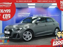 Grey Used 2019 Audi A1 Sportback S-Line Hatchback | £16,499 (Fair price)