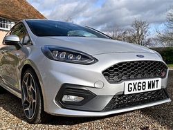 Silver Used 2018 Ford Fiesta ST Hatchback | £14,995 (A bit pricey)