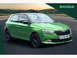 Green Used 2020 Skoda Fabia Colour Edition Hatchback | £11,995 (Fair price)