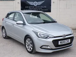 Silver Used 2015 Hyundai i20 SE Hatchback | £3,999 (A bit pricey)