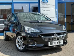 Black Used 2018 Vauxhall Corsa SRi Hatchback | £8,995 (A bit pricey)