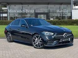 Black Used 2023 Mercedes C200 AMG Line Premium Plus Sedan | £38,885