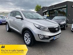 Silver Used 2015 Kia Sportage 2 SUV | £7,295 (Good price)