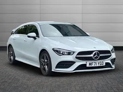White Used 2021 Mercedes CLA180 AMG line Sedan | £22,495 (Good price)