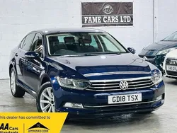 Blue Used 2018 VW Passat Business Sedan | £6,500 (Good price)