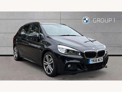 Black sapphire metallic paint Used 2016 BMW 220 M Sport Estate | £15,985 (Fair price)