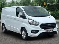 White Used 2022 Ford Transit Custom Limited Van | £20,499 (Expensive)