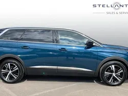 Blue New 2024 Peugeot 5008 GT MPV | £29,751