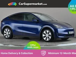 Blue Used 2022 Tesla Model Y Long Range SUV | £22,897 (Fair price)