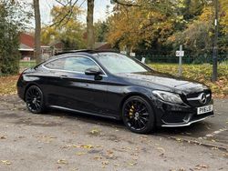 Black Used 2016 Mercedes C200 AMG Line Premium Coupe | £13,795 (A bit pricey)