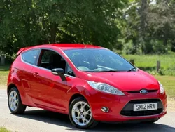 Red Used 2012 Ford Fiesta Zetec Hatchback | £2,147 (Good price)