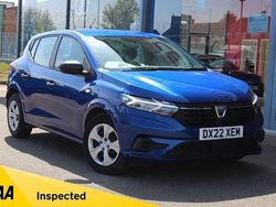 Blue Used 2022 Dacia Sandero Essentiel Hatchback | £9,895 (Fair price)