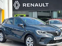Solid boston blue Used 2021 Renault Captur Iconic SUV | £12,595 (Fair price)