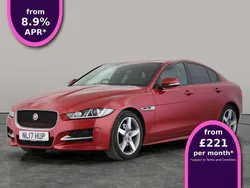 Red Used 2017 Jaguar XE R-Sport Sedan | £12,793 (Fair price)