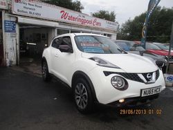 White Used 2015 Nissan Juke Tekna SUV | £7,995 (A bit pricey)