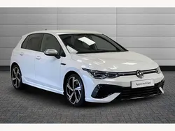 Pure white Used 2022 VW Golf VIII R Hatchback | £30,990 (Fair price)
