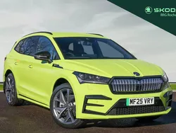 Green Used 2025 Skoda Enyaq iV vRS SUV | £43,495