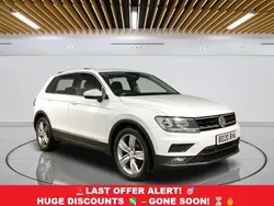 White Used 2020 VW Tiguan Match SUV | £12,399 (Super price)