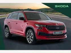Velvet red Used 2023 Skoda Kodiaq SportLine SUV | £34,690 (Fair price)