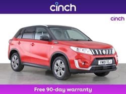Red Used 2019 Suzuki Vitara SZ-T SUV | £9,049 (Fair price)