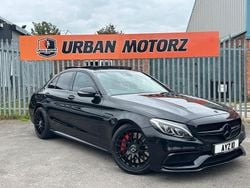 Black Used 2016 Mercedes C63S AMG Premium Sedan | £29,795 (A bit pricey)