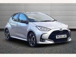 Silver New 2025 Toyota Yaris Hybrid Edition Hatchback | £27,650 (Good price)